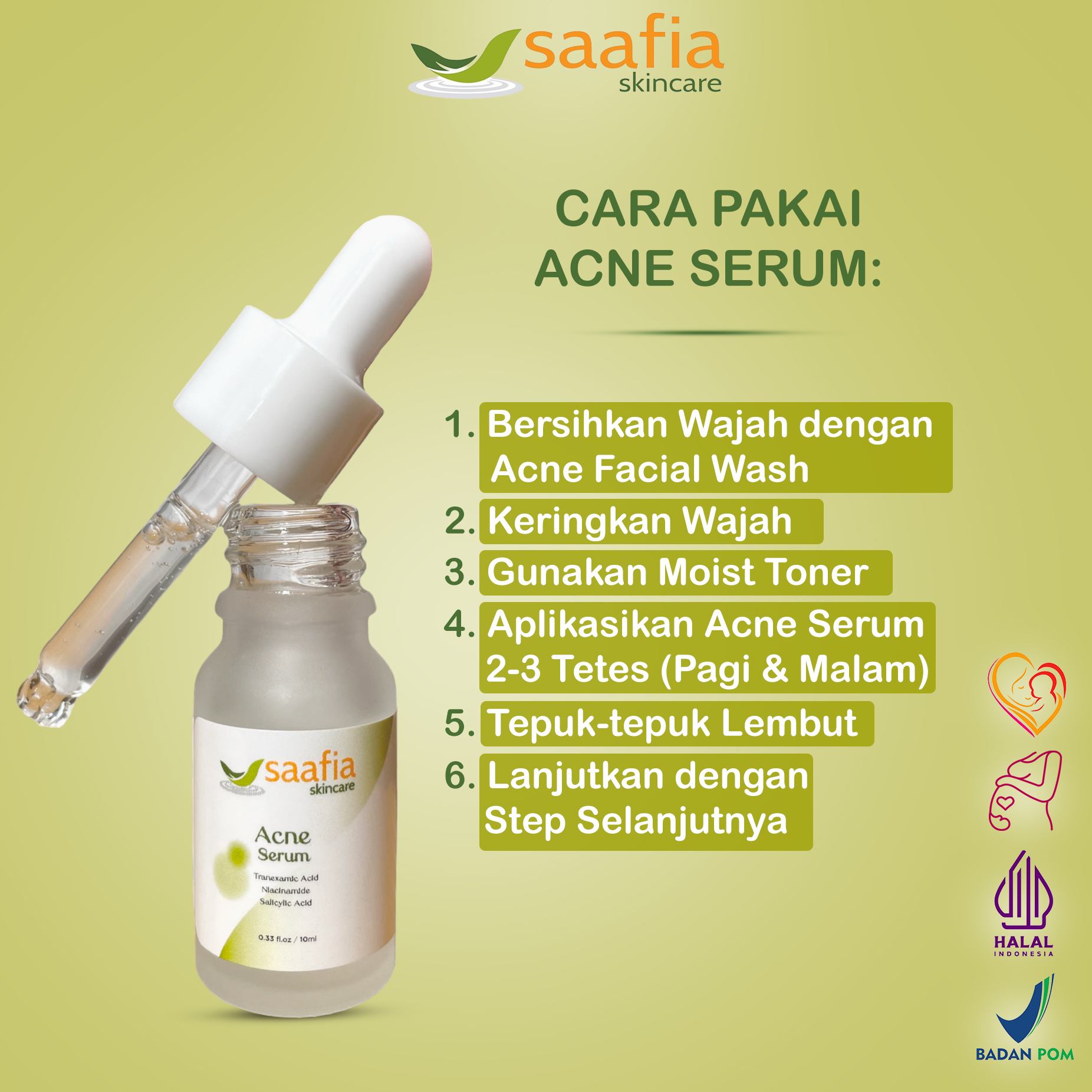 Cara Pakai Acne Serum
