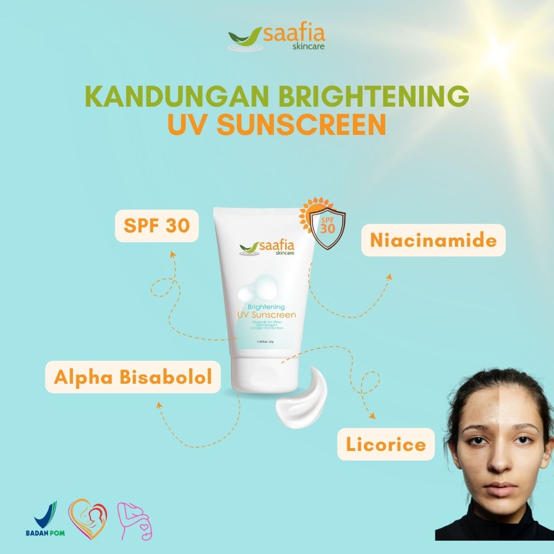 Kandungan Brightening UV Sunscreen