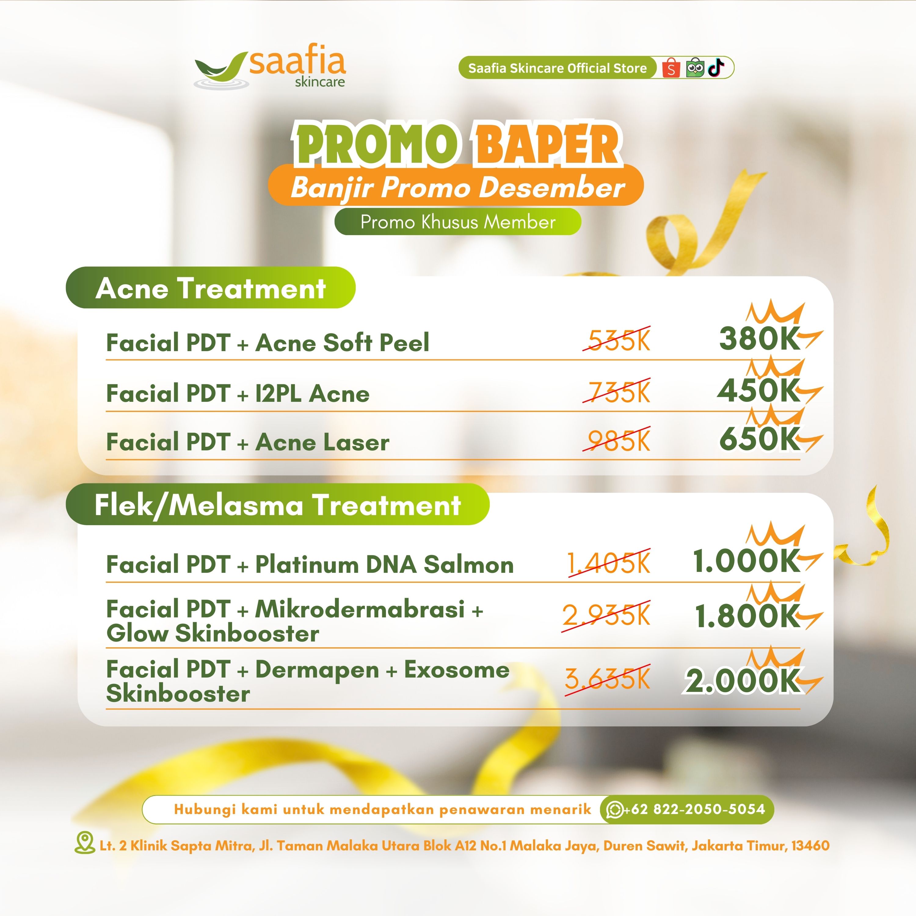 Promo Desember Pondok Kelapa